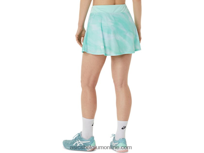 grafische wedstrijdskort voor dames V6HXR23067 vers ijs Asics