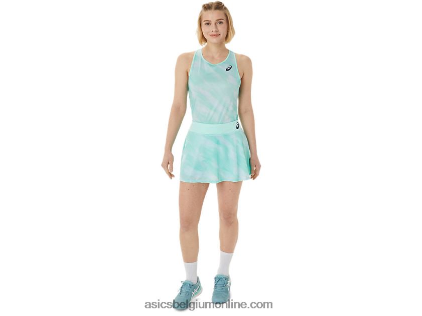 grafische wedstrijdskort voor dames V6HXR23067 vers ijs Asics