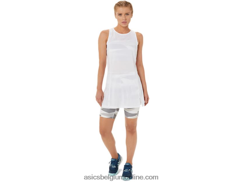 nieuwe sterke 92-jurk voor dames V6HXR23283 briljant wit Asics