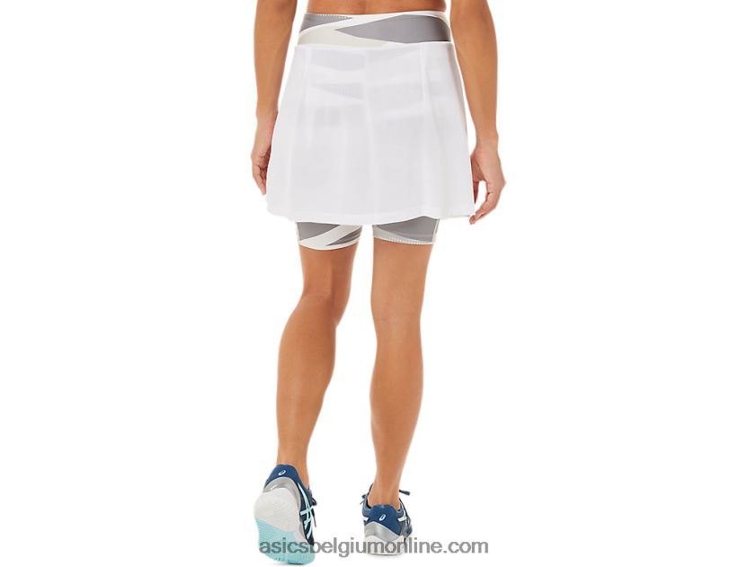 nieuwe sterke 92-skort voor dames V6HXR23276 briljant wit Asics