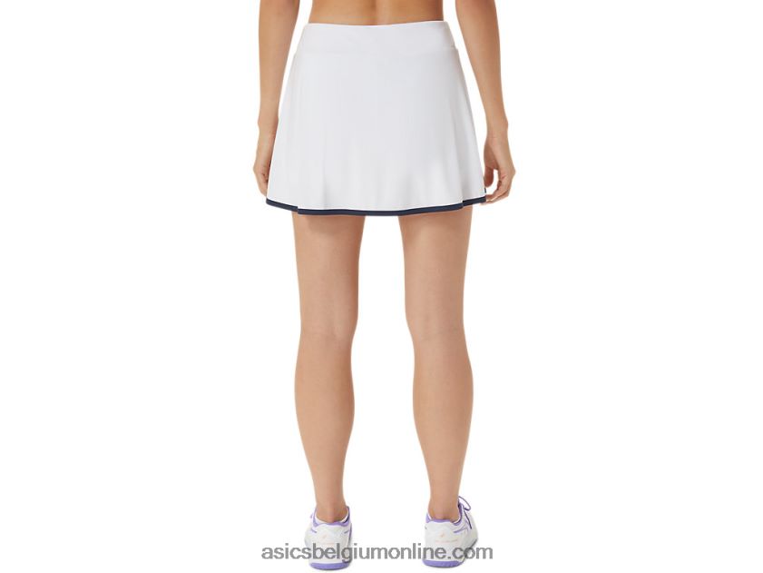 skort voor dames V6HXR22484 briljant wit Asics