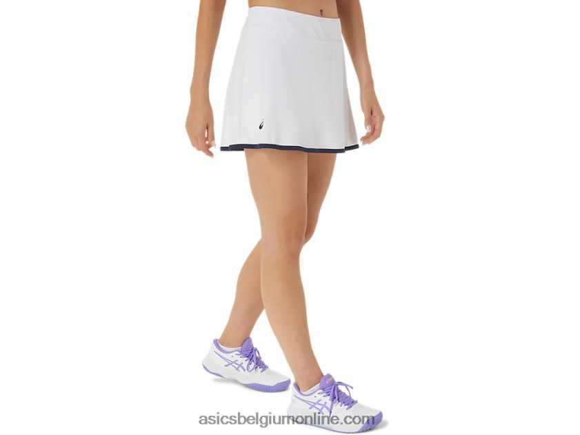 skort voor dames V6HXR22484 briljant wit Asics