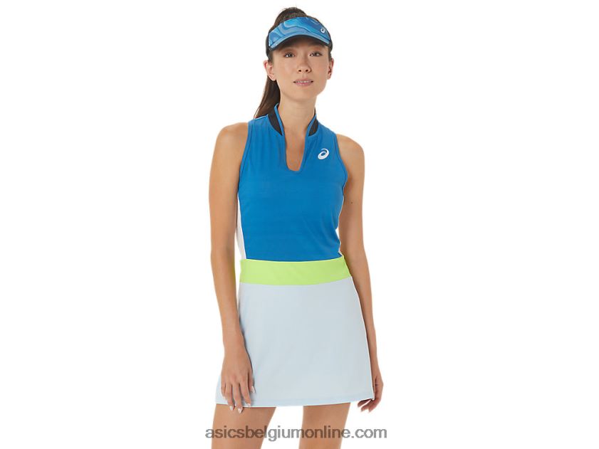 wedstrijdjurk voor dames V6HXR22250 herboren blauw/lucht Asics