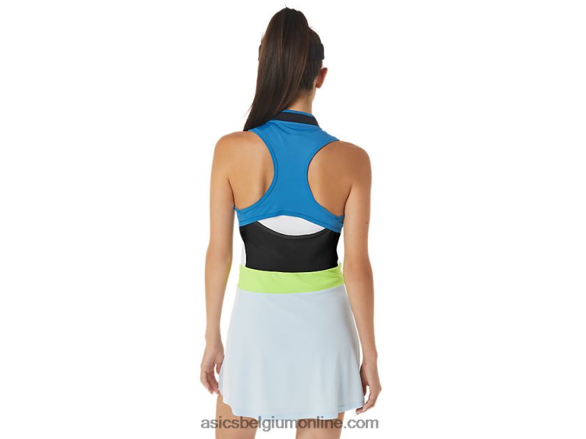 wedstrijdjurk voor dames V6HXR22250 herboren blauw/lucht Asics