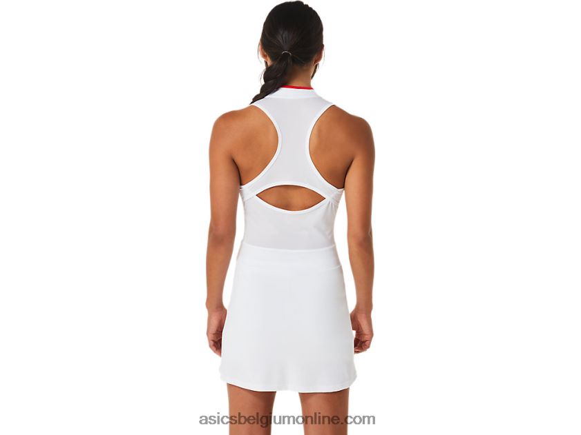 wedstrijdjurk voor dames V6HXR22526 briljant wit Asics