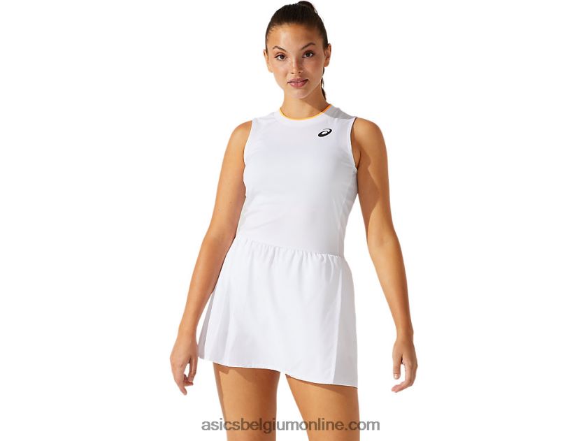 wedstrijdjurk voor dames V6HXR24067 briljant wit/briljant wit Asics