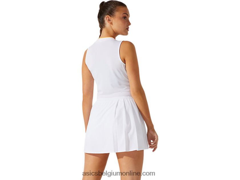 wedstrijdjurk voor dames V6HXR24067 briljant wit/briljant wit Asics