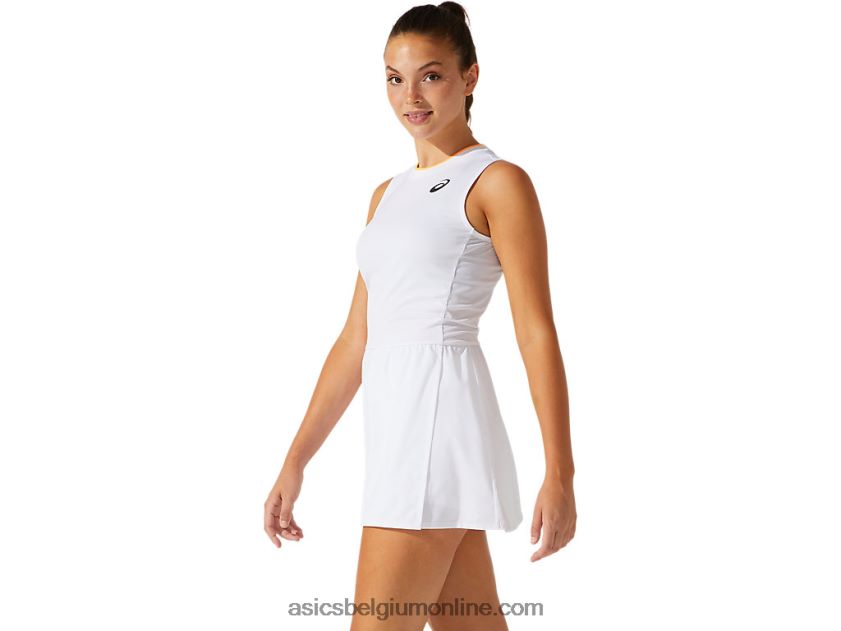 wedstrijdjurk voor dames V6HXR24067 briljant wit/briljant wit Asics
