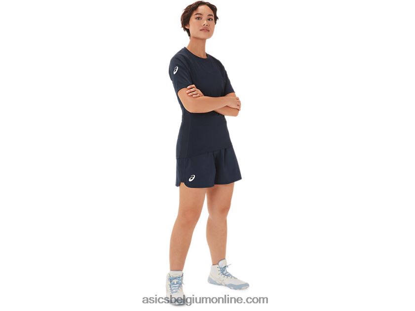 2-delige worstelbroek voor dames V6HXR23802 team marine Asics