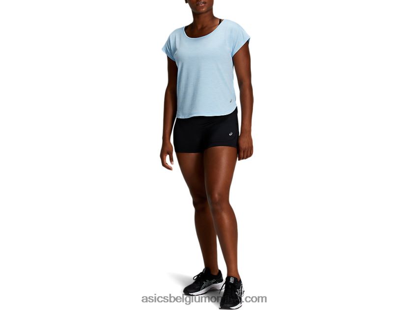 2in train short voor dames V6HXR24164 prestatie zwart Asics