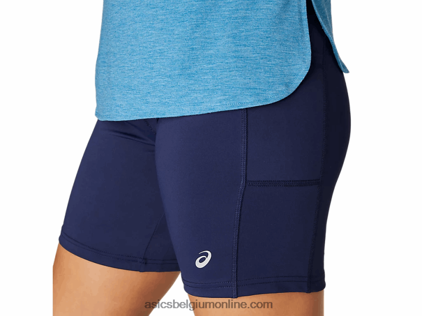 7in gebreide short voor dames V6HXR24113 peacoat Asics