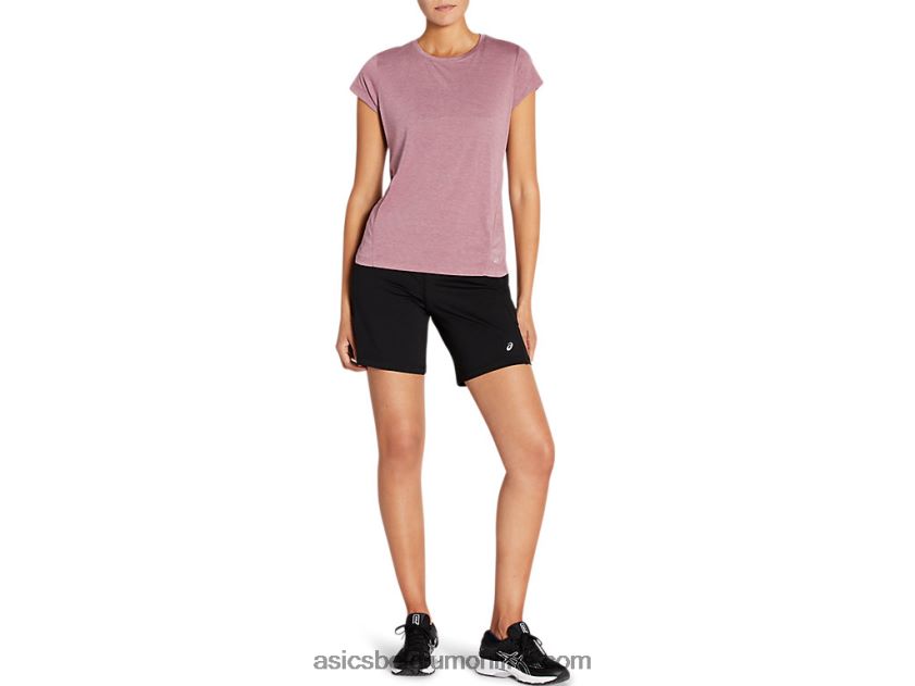 7in gebreide short voor dames V6HXR24161 prestatie zwart Asics