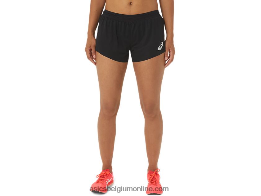actibreeze licht gebreide short voor dames V6HXR22345 prestatie zwart Asics