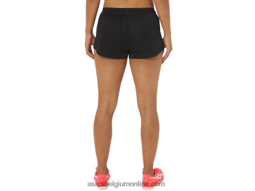 actibreeze licht gebreide short voor dames V6HXR22345 prestatie zwart Asics