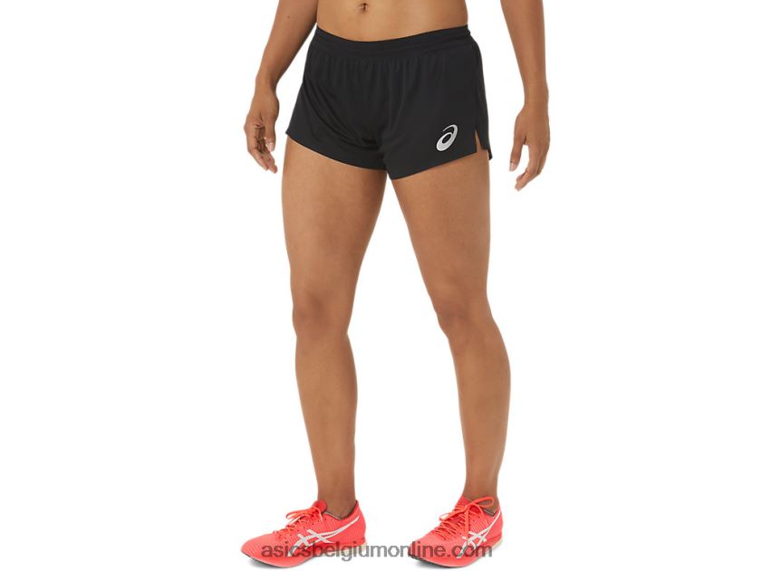 actibreeze licht gebreide short voor dames V6HXR22345 prestatie zwart Asics