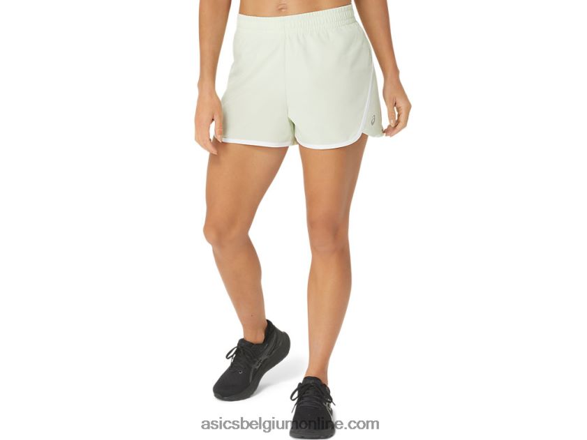 dames 2.5in pr lyte short 2.0 V6HXR22172 fluister groen Asics