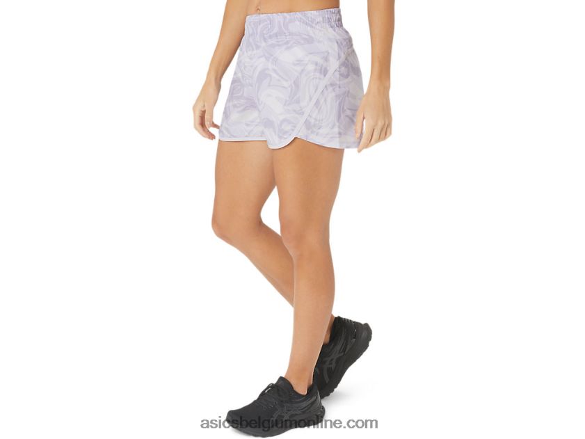 dames 2.5in pr lyte short 2.0 V6HXR22361 schemer violet sumi druppel Asics