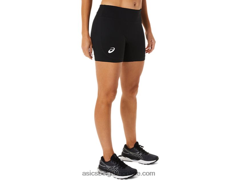 dames circuit 5in compressie short V6HXR22358 prestatie zwart Asics