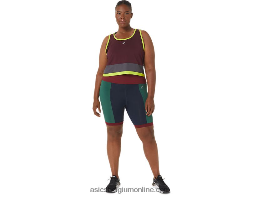 dames de nieuwe sterke hergebruikte motorrijder V6HXR23368 marine/kardinaal/bos Asics