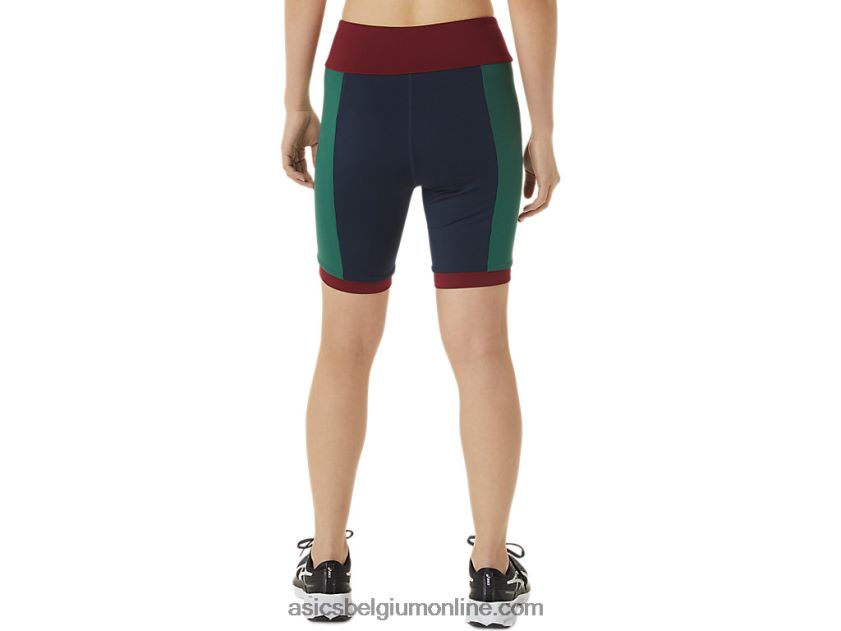 dames de nieuwe sterke hergebruikte motorrijder V6HXR23368 marine/kardinaal/bos Asics