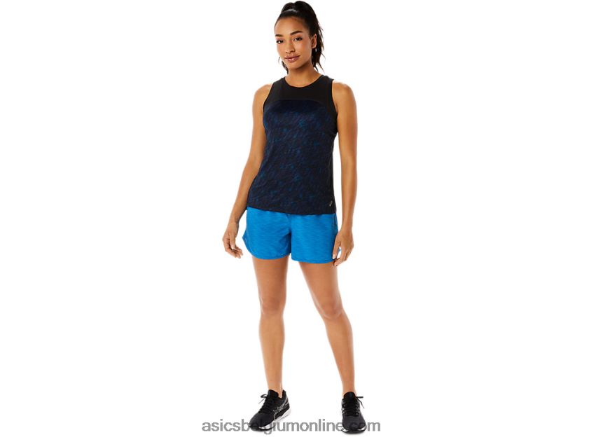dames lyte speed 4in run short V6HXR23302 meer rijden spacedye Asics