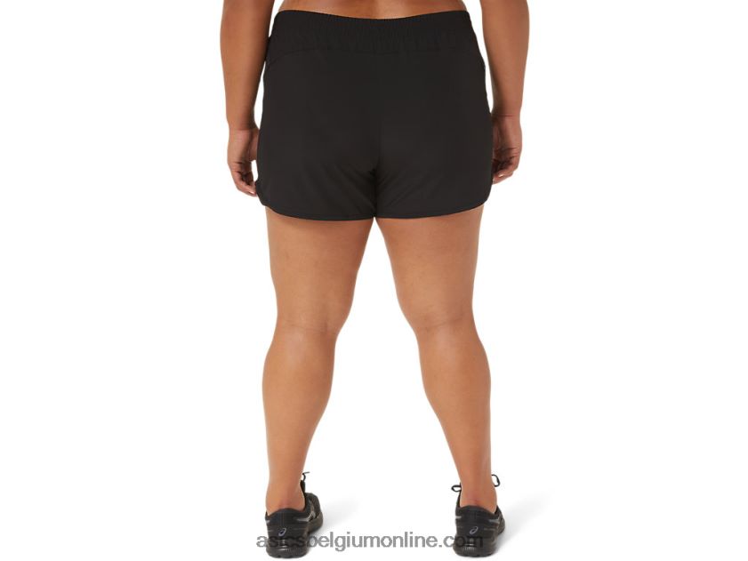 dames lyte speed 4in run short V6HXR24099 prestatie zwart Asics