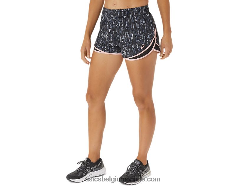 dames pr lyte 2.5in run short V6HXR23024 japan geborsteld performance zwart Asics