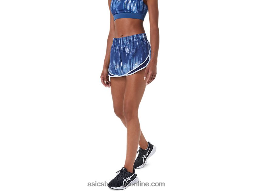 dames pr lyte 2.5in run short V6HXR23053 grote haai stropdas kleurstof Asics