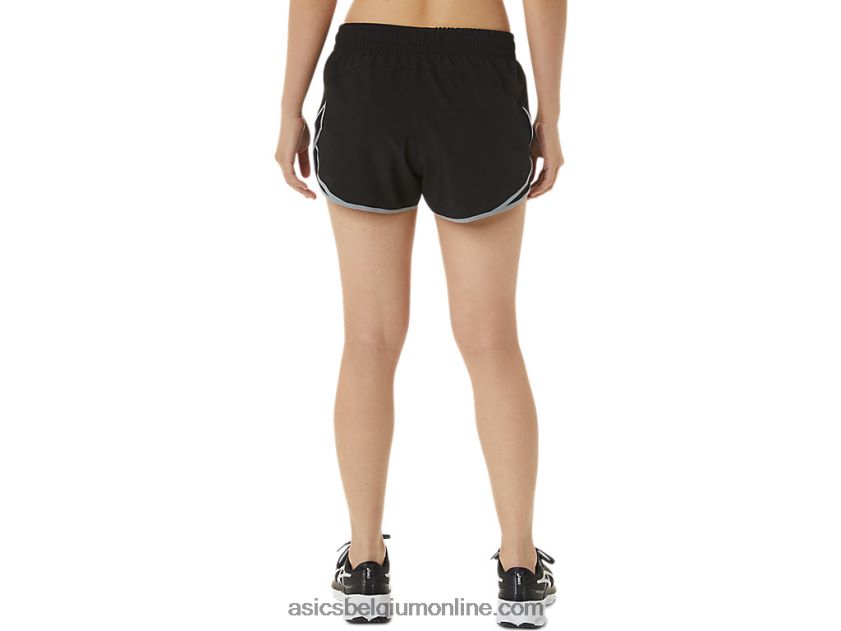 dames pr lyte 2.5in run short V6HXR23725 performance zwart/sheetrock Asics