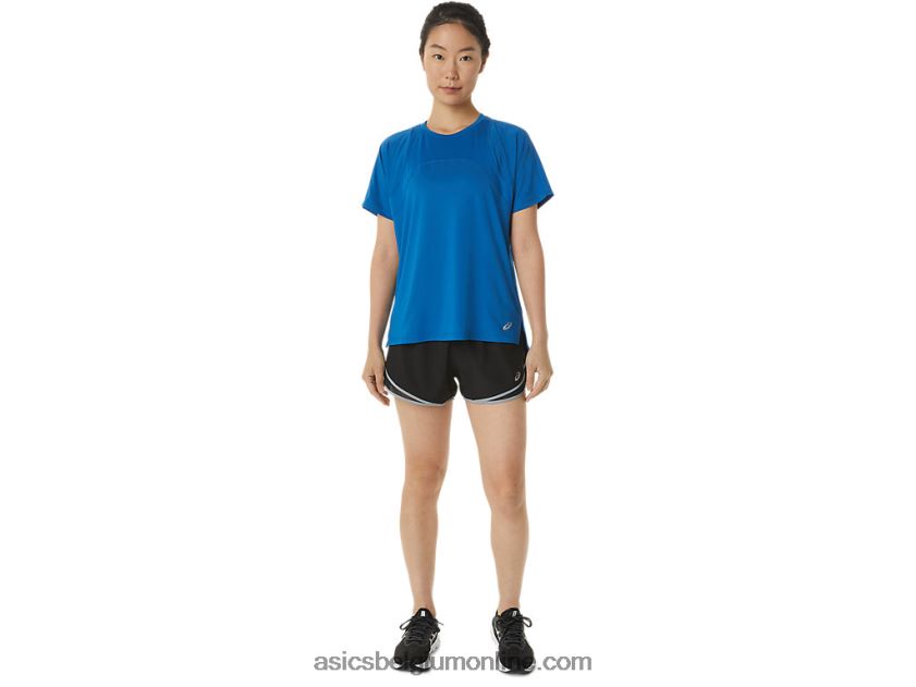 dames pr lyte 2.5in run short V6HXR23725 performance zwart/sheetrock Asics