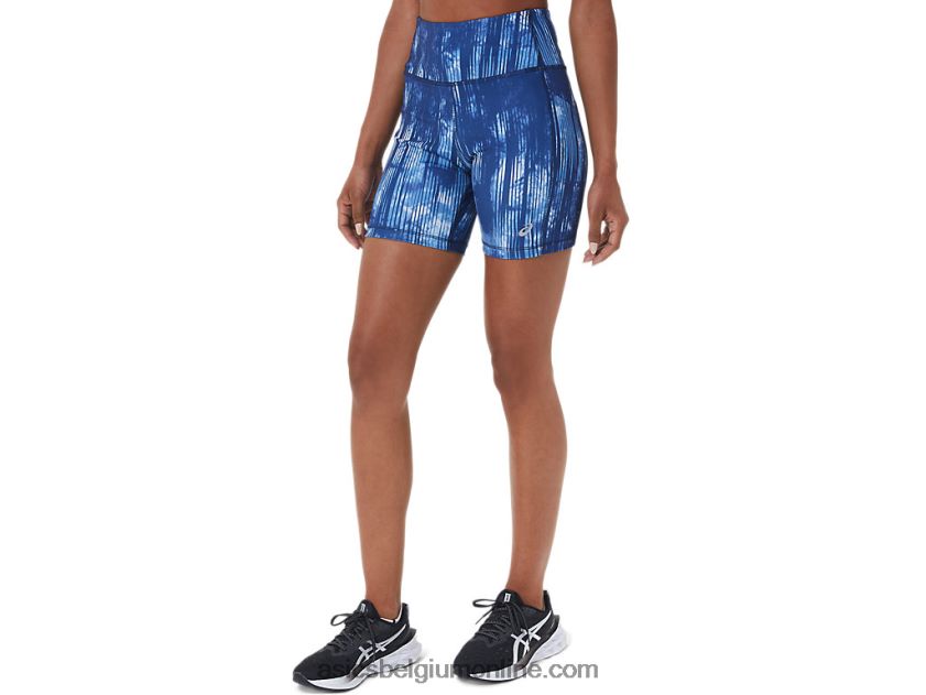 dames pr lyte 5in run short met zakken V6HXR23115 grote haai stropdas kleurstof Asics
