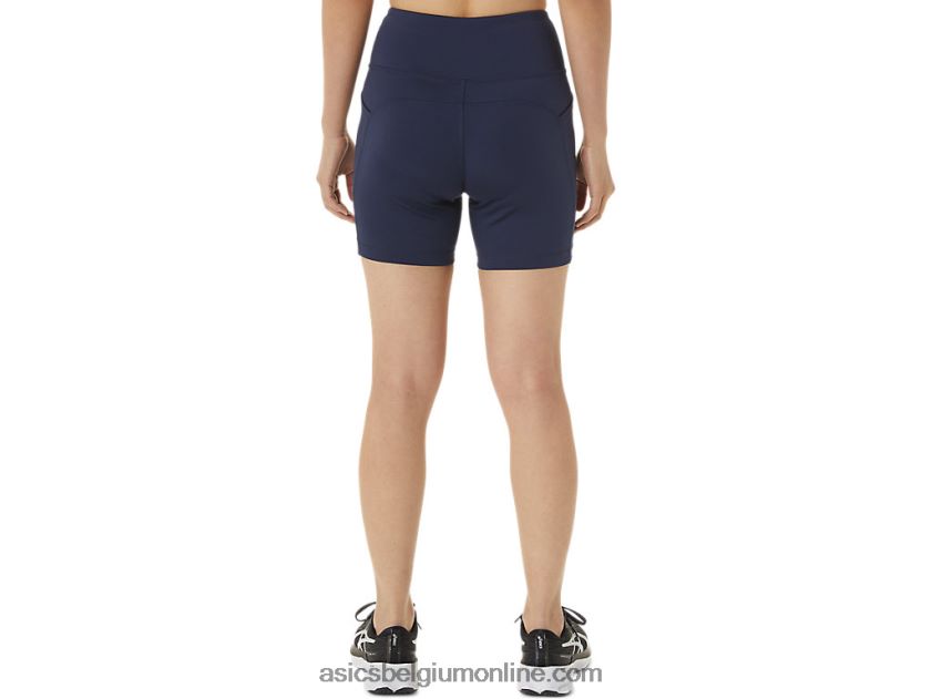 dames pr lyte 5in run short met zakken V6HXR23296 peacoat Asics