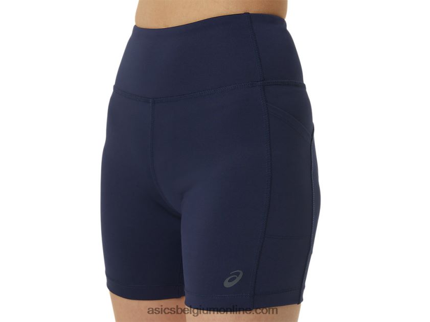 dames pr lyte 5in run short met zakken V6HXR23296 peacoat Asics