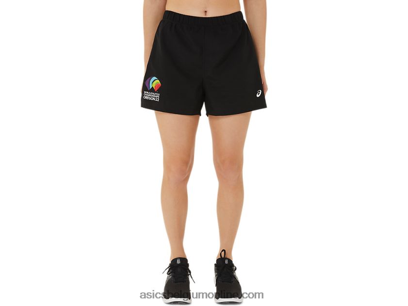 dames ready set 3in korte wch V6HXR23219 prestatie zwart Asics