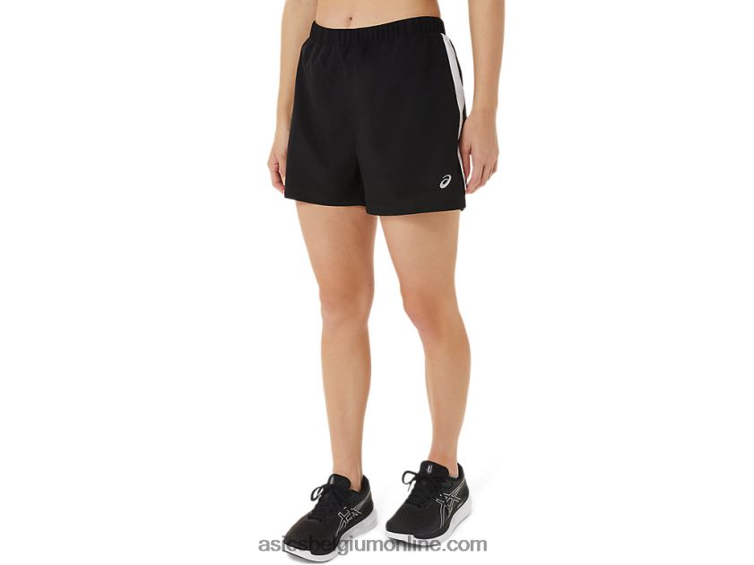 dames ready-set 3in short V6HXR22909 uitvoering zwart/wit Asics