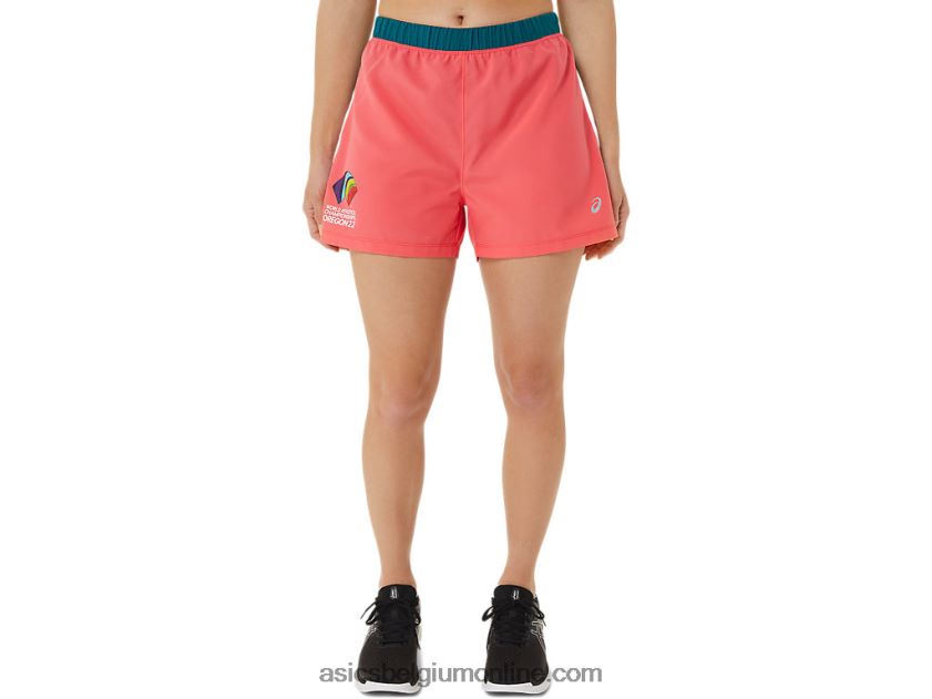 dames ready-set 3in short colour block wc V6HXR23213 multi Asics