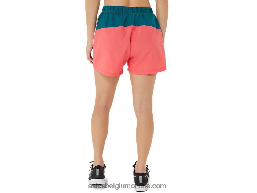 dames ready-set 3in short colour block wc V6HXR23213 multi Asics