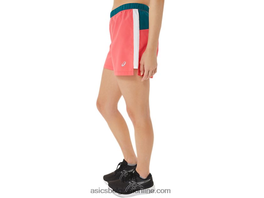 dames ready-set 3in short colour block wc V6HXR23213 multi Asics