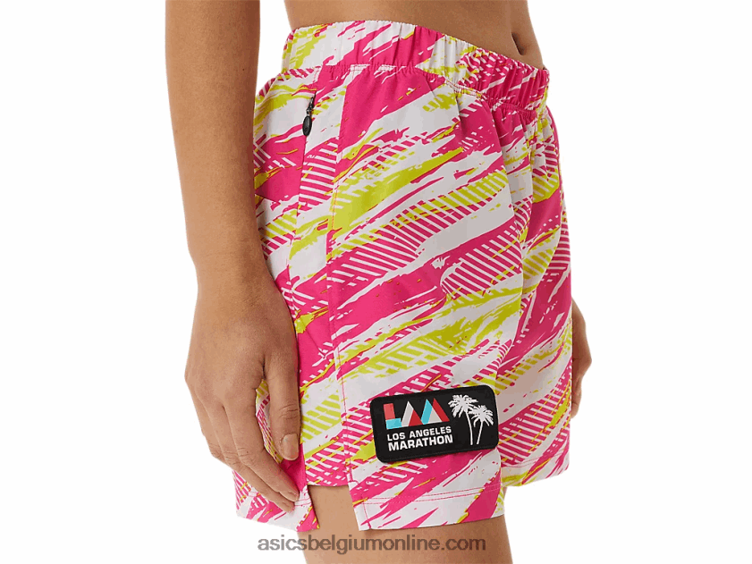 dames ready-set 3in short lam V6HXR23267 roze glo Asics