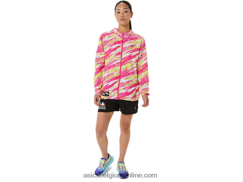 dames ready-set 3in short lam V6HXR23306 prestatie zwart Asics