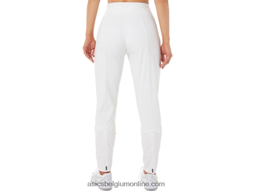 dames tennisbroek V6HXR23275 briljant wit/zwart Asics
