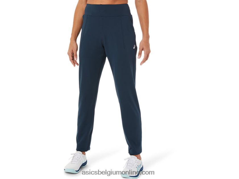 dames tennisbroek V6HXR23287 frans blauw/performance zwart Asics