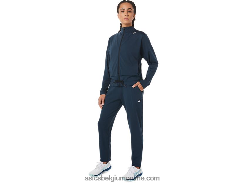 dames tennisbroek V6HXR23287 frans blauw/performance zwart Asics