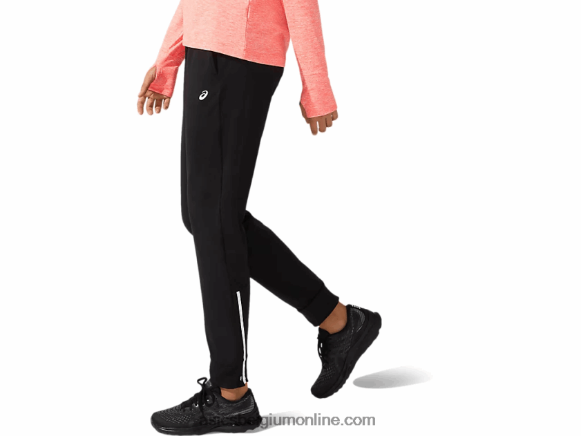 dames thermopolis taper broek V6HXR23632 prestatie zwart Asics