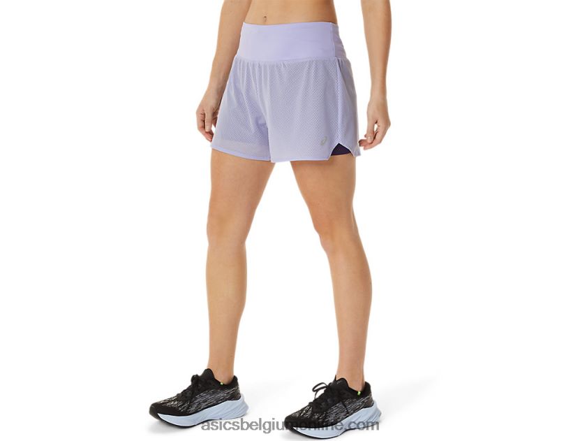 dames ventileren 2-n-1 3.5in kort V6HXR23030 damp/nachtschaduw Asics