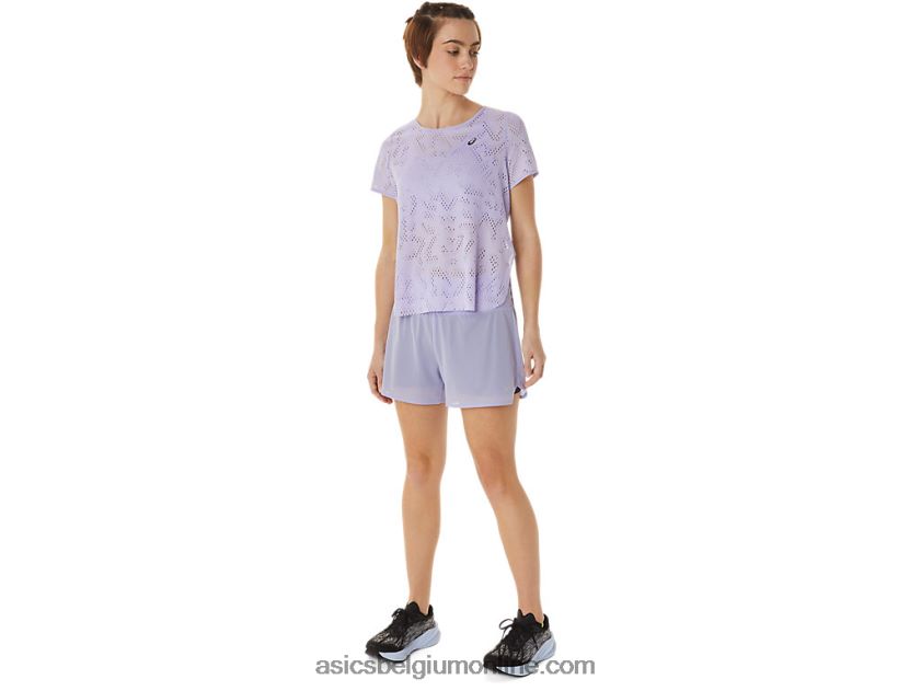 dames ventileren 2-n-1 3.5in kort V6HXR23030 damp/nachtschaduw Asics