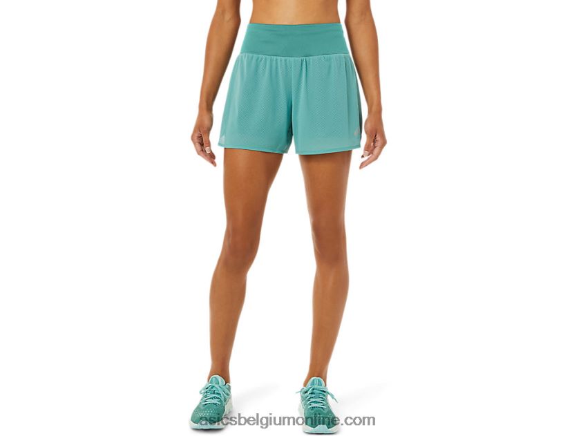 dames ventileren 2-n-1 3.5in kort V6HXR23253 salie/performance zwart Asics