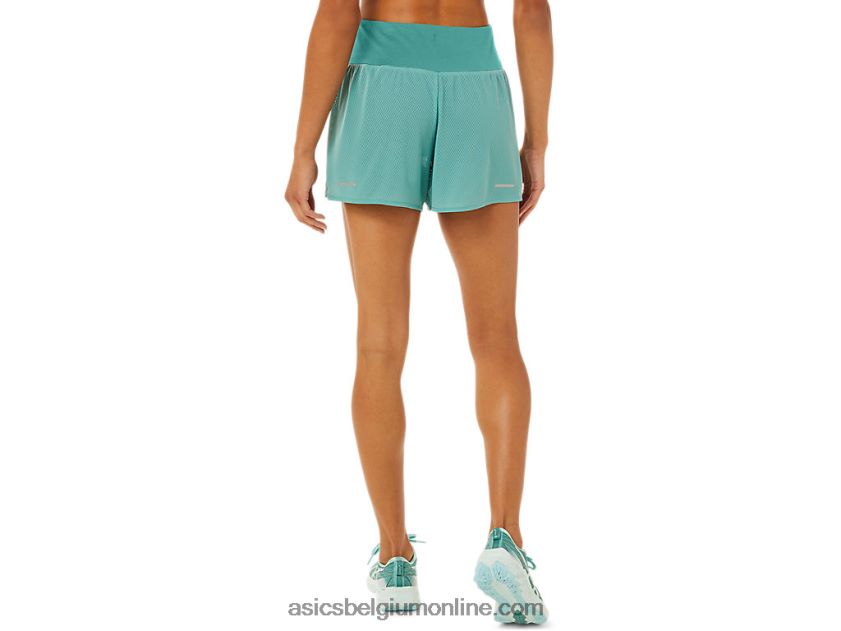 dames ventileren 2-n-1 3.5in kort V6HXR23253 salie/performance zwart Asics