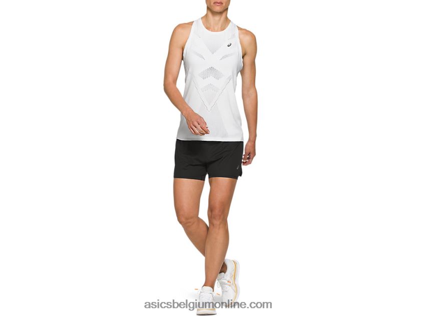 dames ventileren 2-n-1 3.5in kort V6HXR24134 prestatie zwart Asics