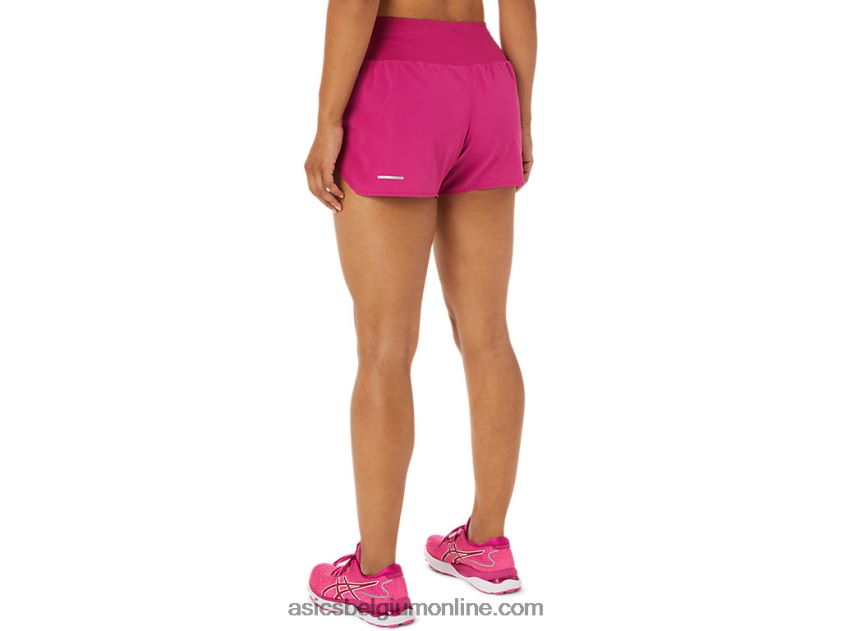 damesweg 3,5 in het kort V6HXR23448 fuchsia rood Asics